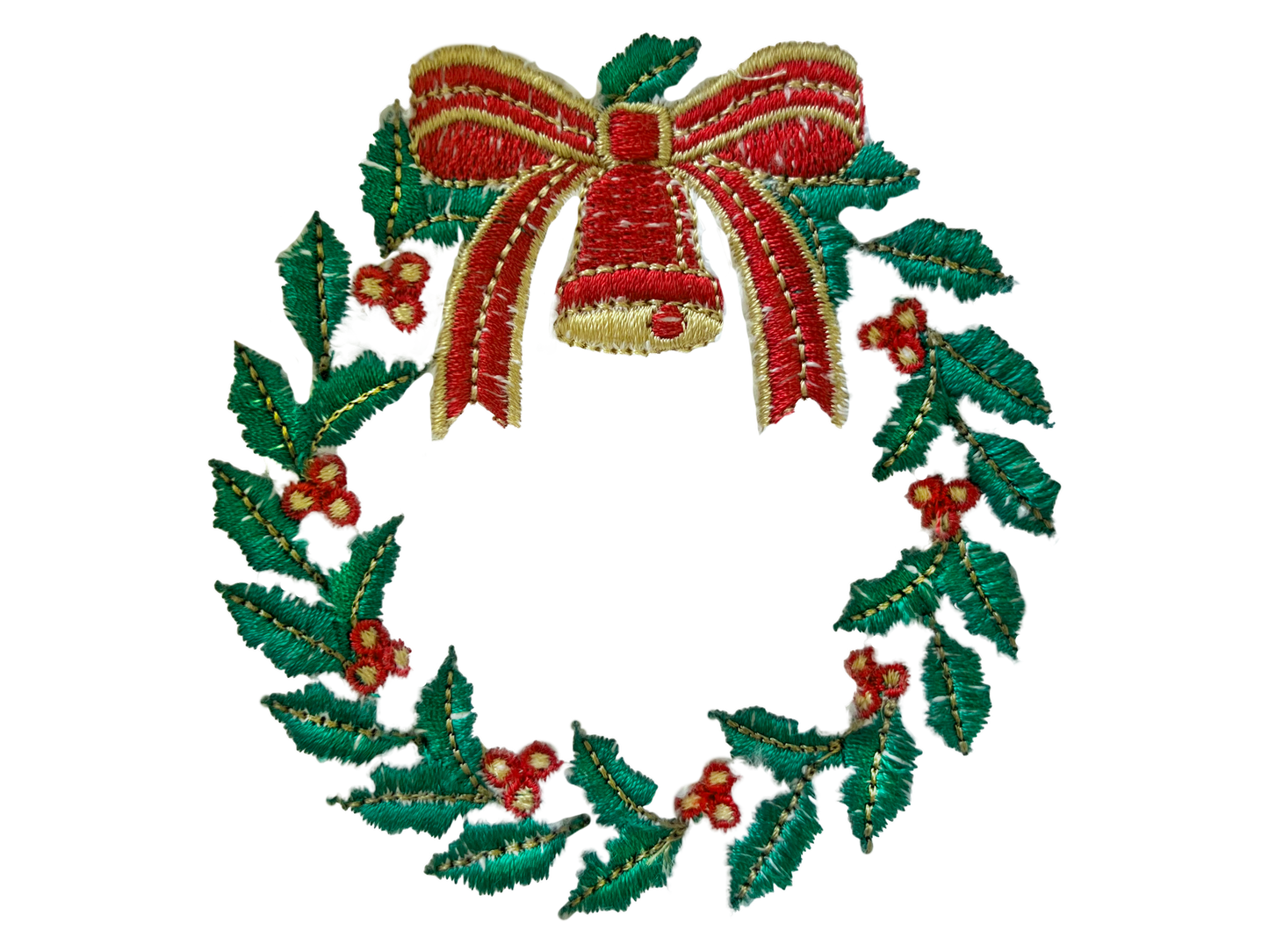 Guest Towel, Terry, Christmas Wreath