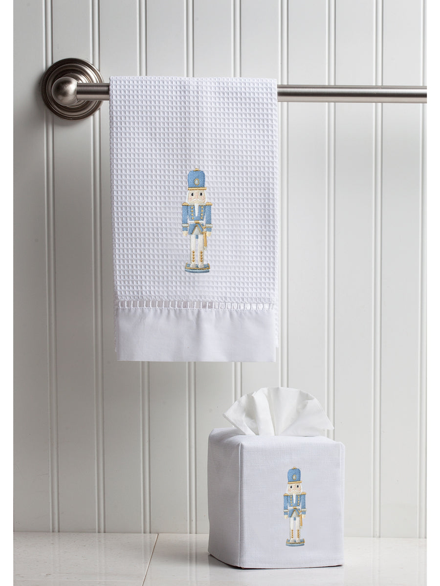 Christmas Tissue Box Cover & Fingertip Towel Bundle