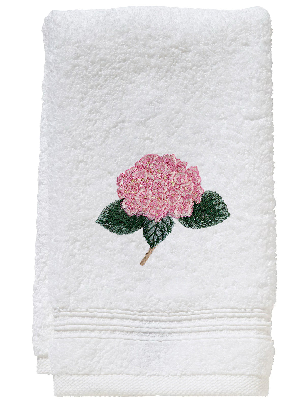 Guest Towel, Terry, Embroidered Blooms