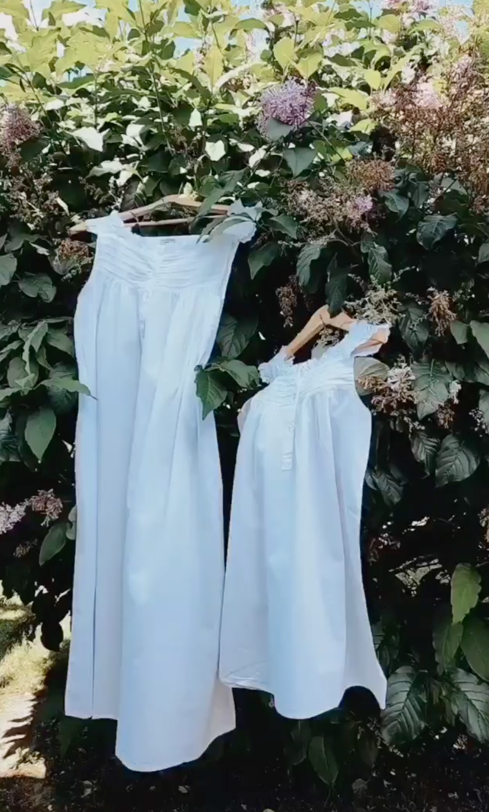 Jessie White Cotton Dress, Ruffle