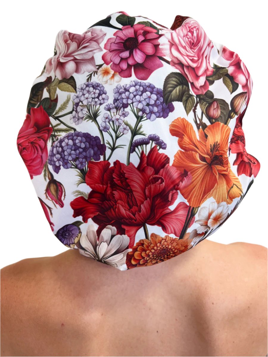 Shower Cap, Floral Burst