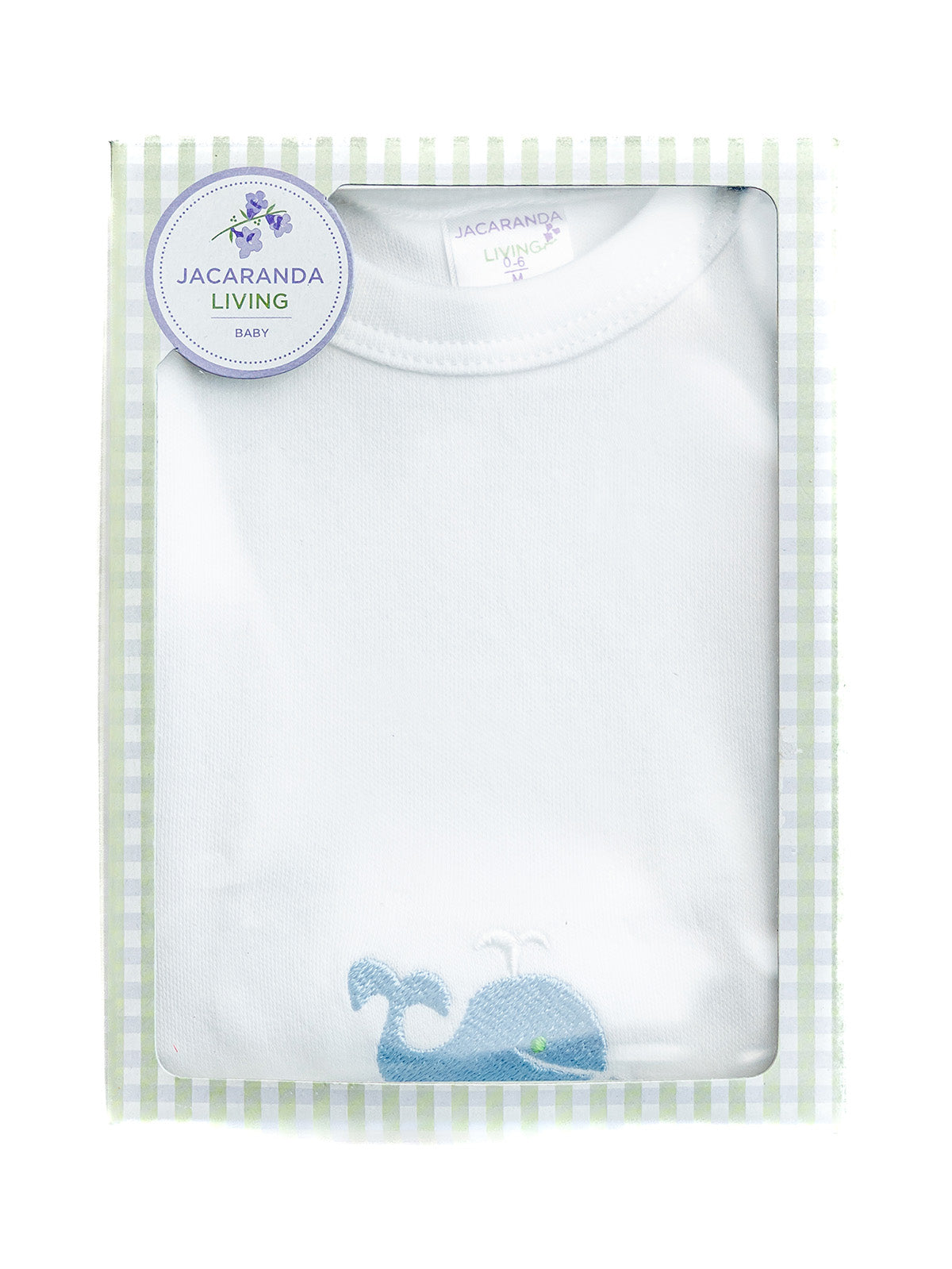 Baby Gown, Combed Cotton, Embroidered