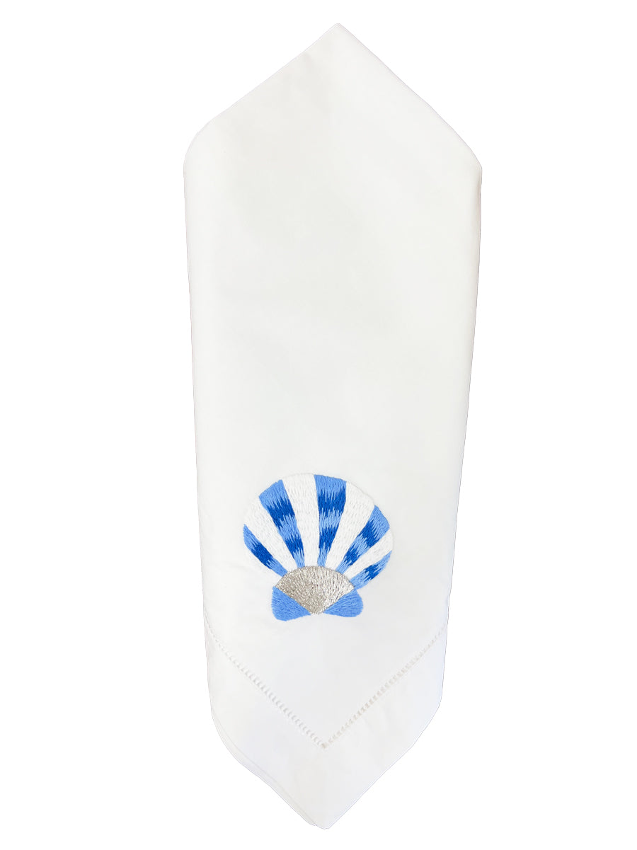 Dinner Napkin, Clam (Blue), Set of 2