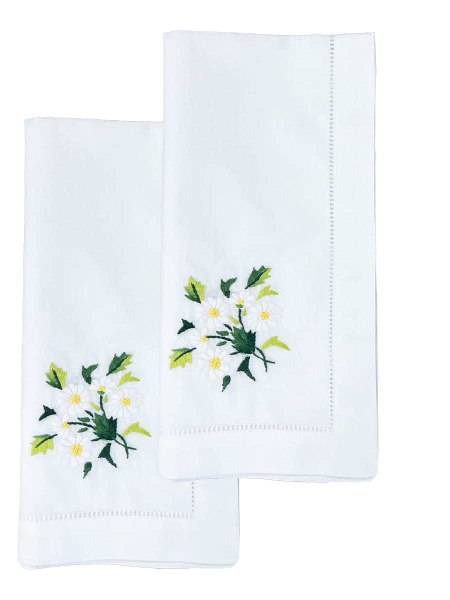Dinner Napkin, Daisies, Set of 2
