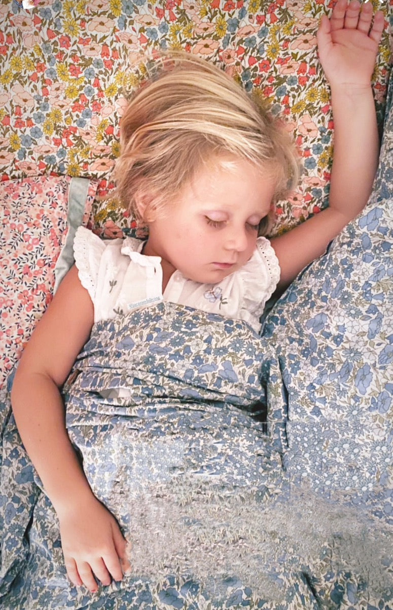 Lucy White Cotton Dress, Embroidered