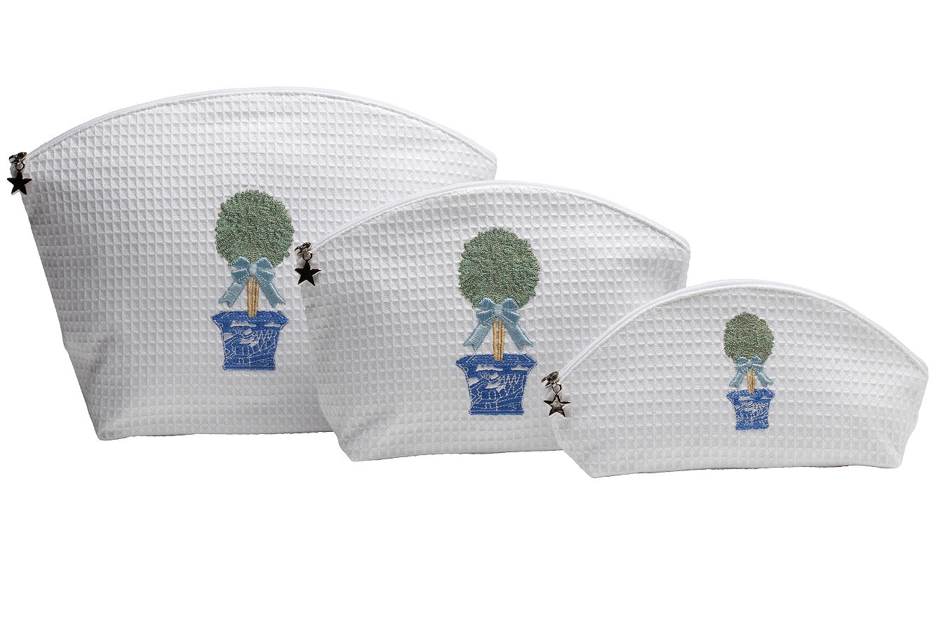 Cosmetic Bag (Medium), Boxwood Topiary