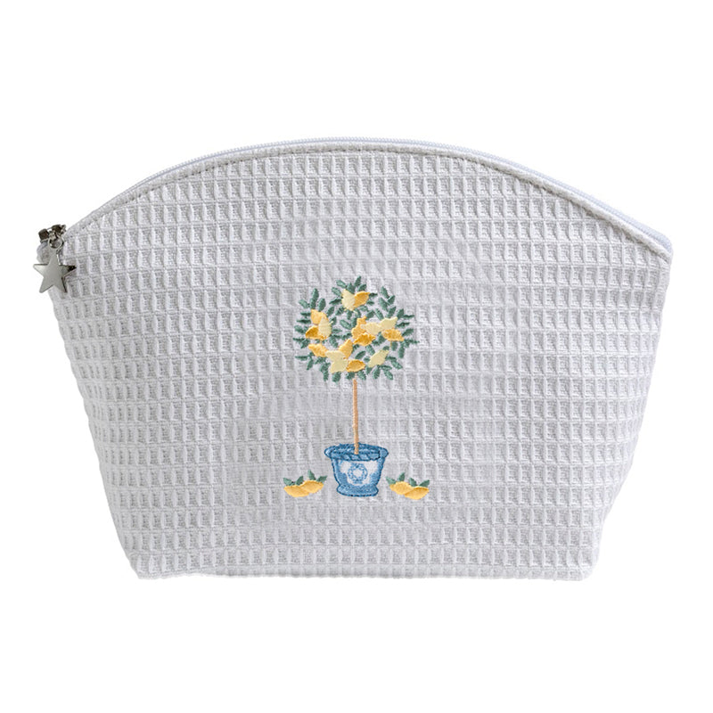 Cosmetic Bag (Medium), Lemon Topiary Tree