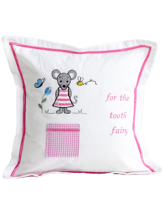 Tooth Fairy Pillow Cover, Nature Mouse