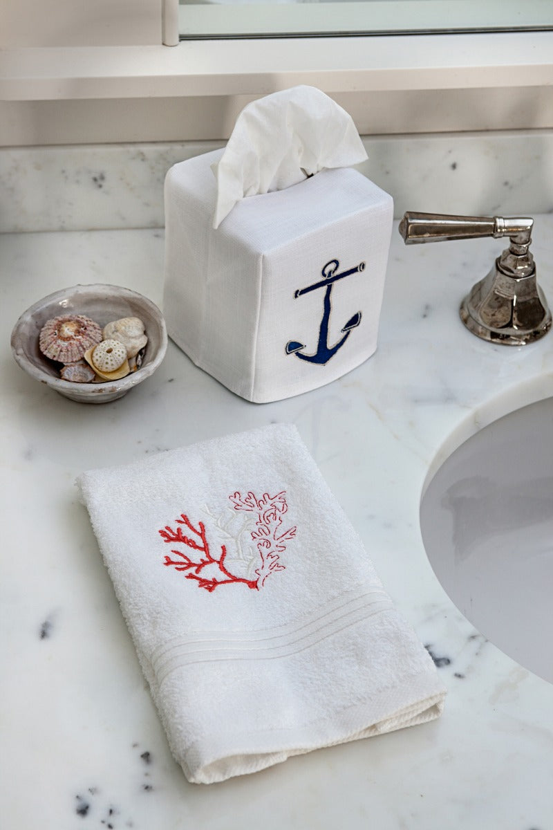 Guest Towel, Terry, Coral (Coral)
