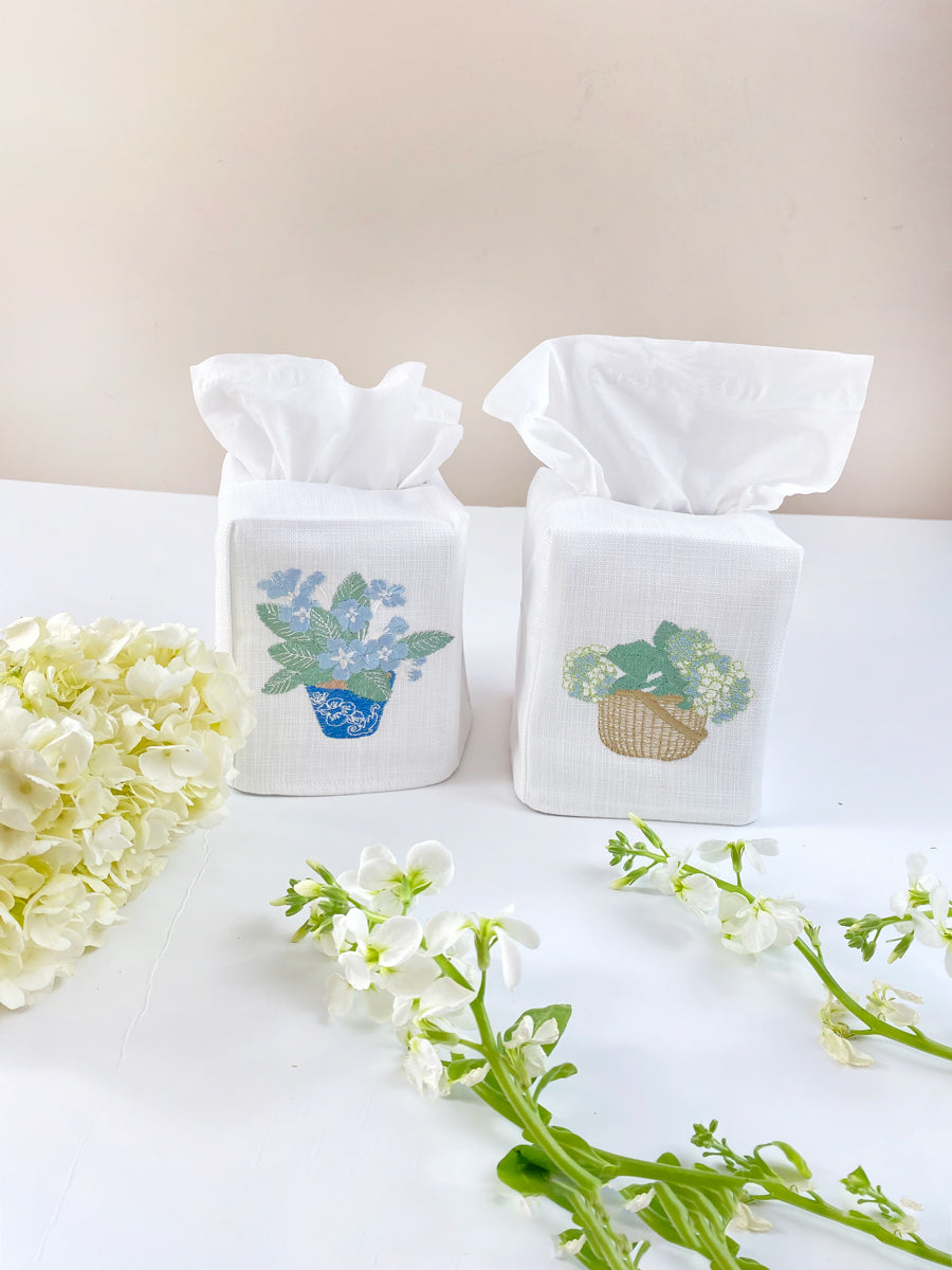 Tissue Box Cover, Cachepot (Duck Egg Blue)