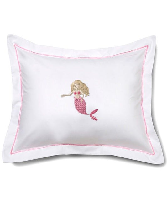 Baby Boudoir Pillow Cover, Mermaid (Pink)