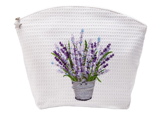 Cosmetic Bag (Large), Lavender Bucket (Lavender)