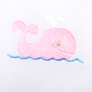 Baby Pillow Cover, Whale (Pink)