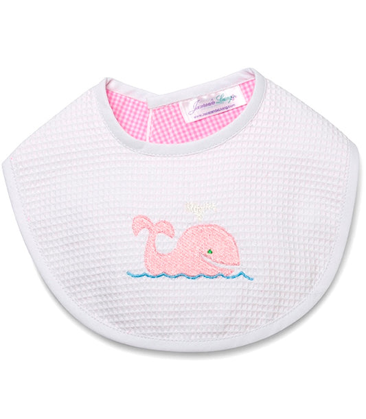 Bib, Whale (Pink)