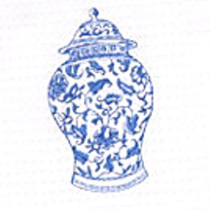 Guest Towel, Waffle Weave & Satin Trim, Ginger Jar (Wide)