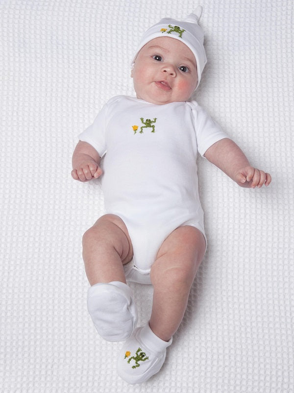 Onesie (Short Sleeve), Frog (Green)