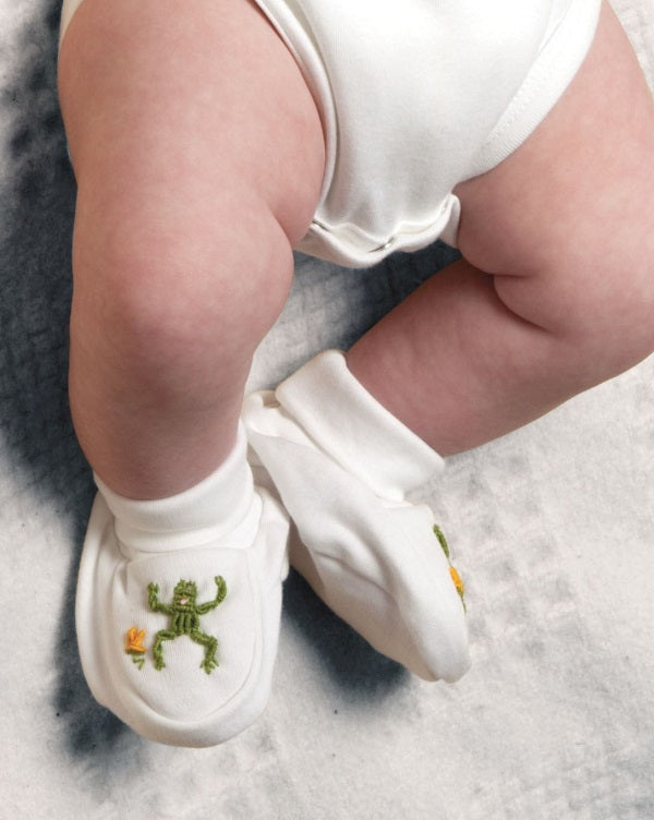 Booties, Frog (Green)