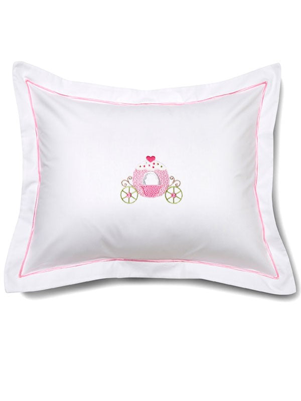 Cinderella's Carriage (Pink) Baby Boudoir Pillow Cover – Jacaranda
