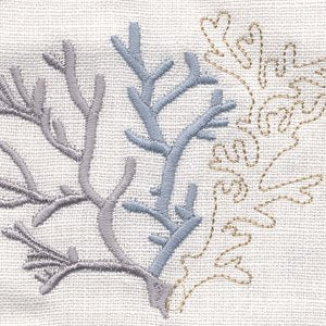 Guest Towel, Waffle Weave, Coral (Duck Egg Blue)