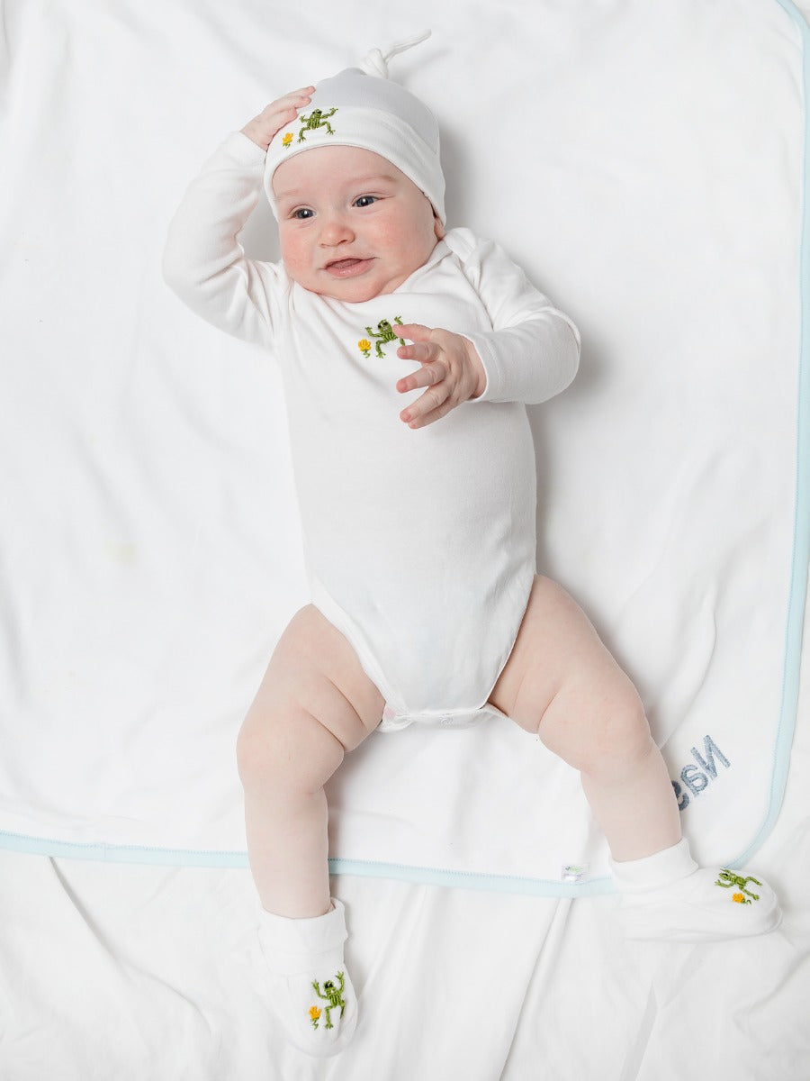 Onesie (Long Sleeve), Frog (Green)