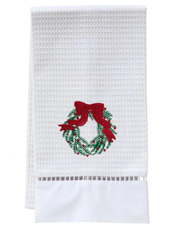 Guest Towels, Embroidered, Holiday