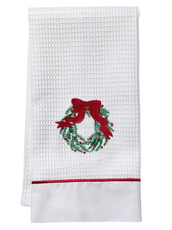 Guest Towels, Embroidered, Holiday