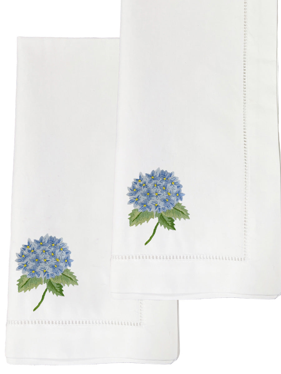 Dinner Napkin, French Hydrangea (Light Blue), Set of 2