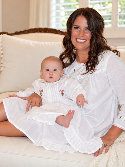 Matching Christmas Nightgown & Dress Set – 15% Off