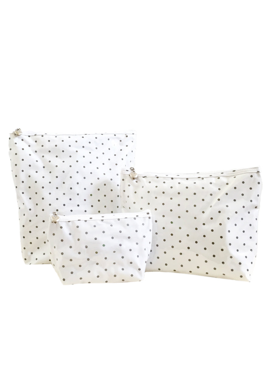Cosmetic Bag (Small) - Polka Dot
