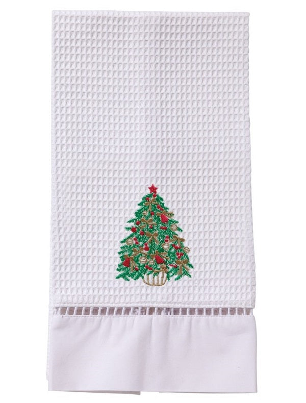 Guest Towels, Embroidered, Holiday