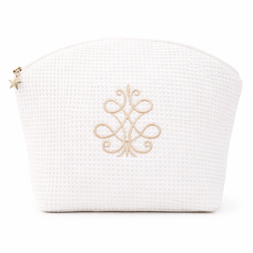 Cosmetic Bag (Large), Embroidered