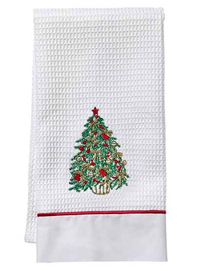 Guest Towels, Embroidered, Holiday