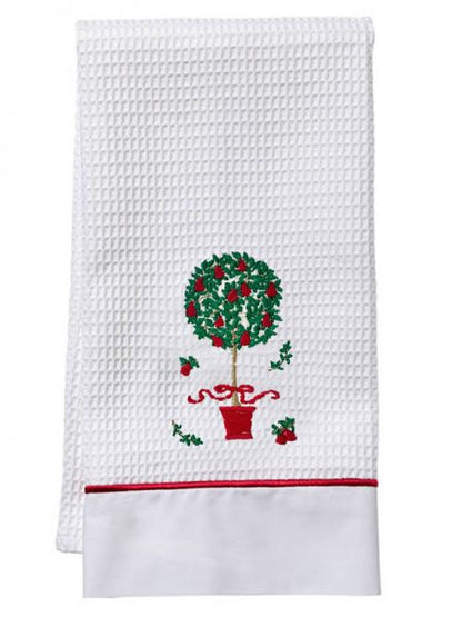 Guest Towels, Embroidered, Holiday