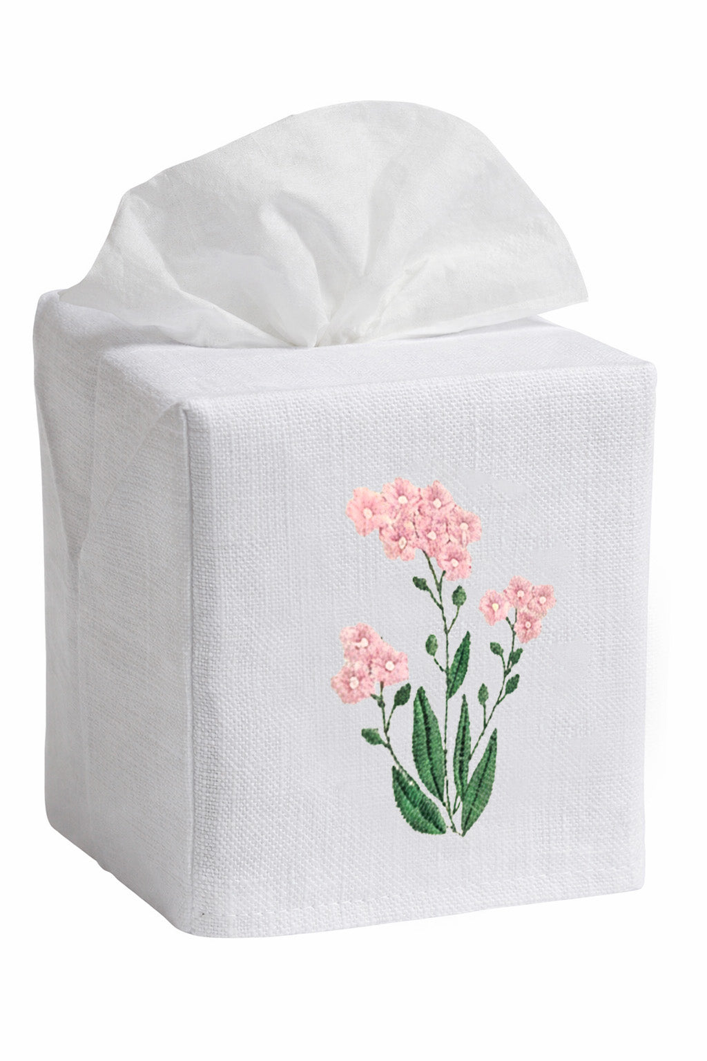 Tissue Box Cover, Poppy (Tangerine)