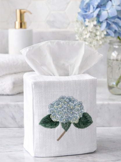 Tissue Box Cover, Poppy (Tangerine)