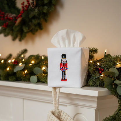 Nutcracker Holiday Bundle – 2 Towels and 1 Tissue Box Cover