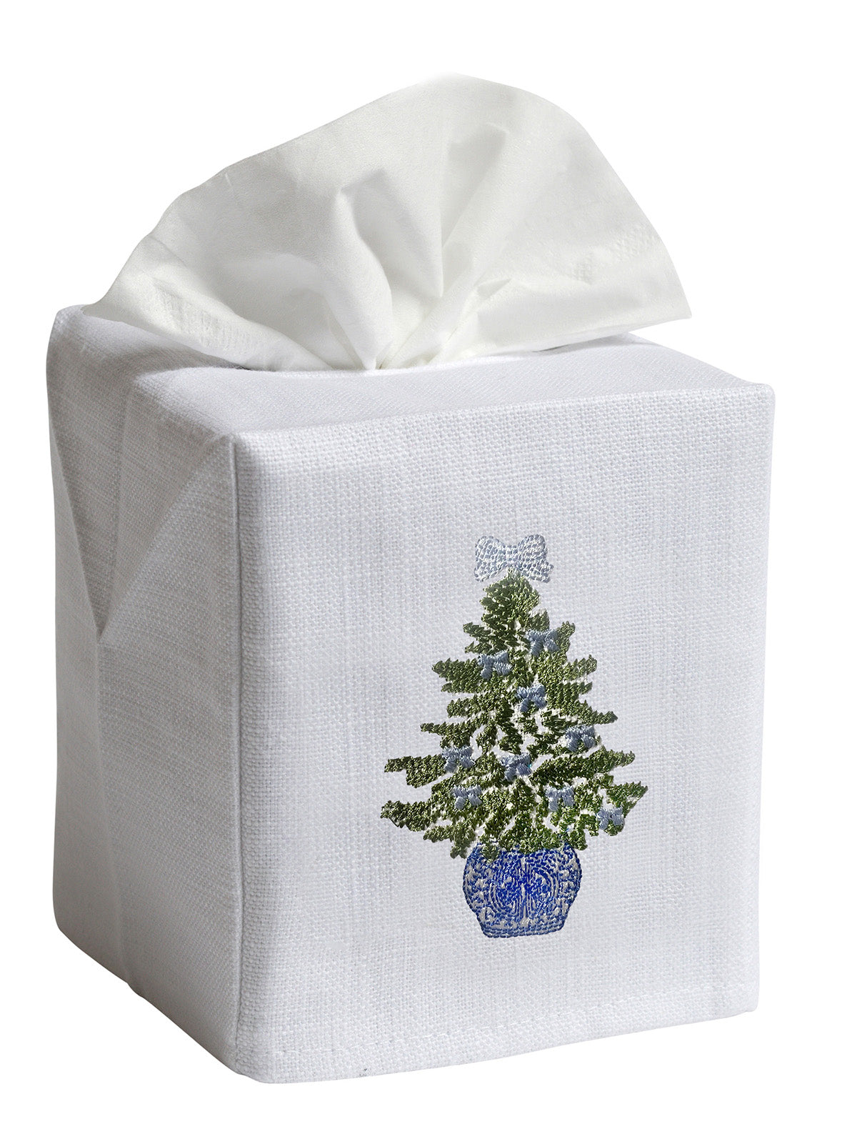 Tissue Box Cover, Christmas Tree