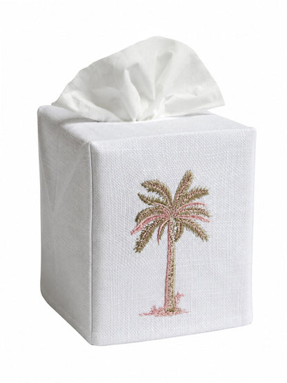 Tissue Box Cover, Palm Tree
