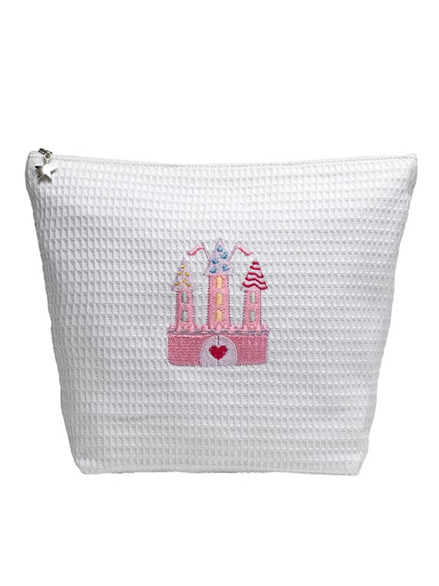 Cosmetic Bag (Large), Waffle Weave, Children's Designs