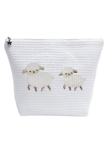 Cosmetic Bag (Large), Waffle Weave, Children's Designs