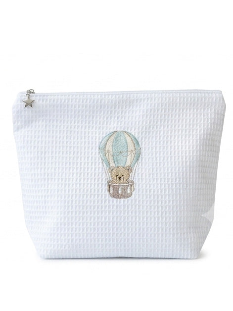 Cosmetic Bag (Large), Waffle Weave, Children's Designs