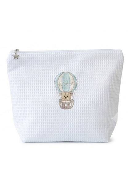 Cosmetic Bag (Large), Waffle Weave, Children's Designs