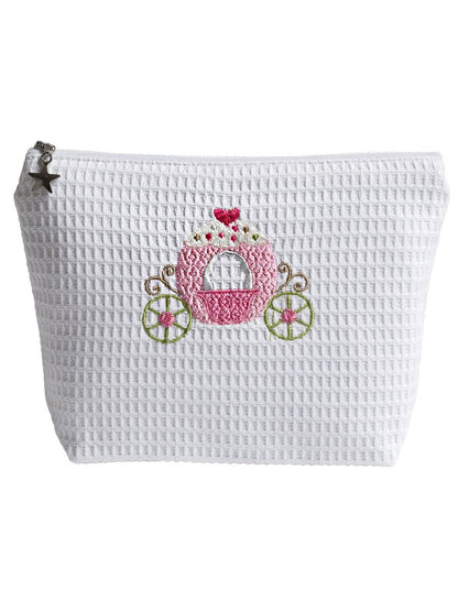 Cosmetic Bag (Medium), Waffle Weave, Children's Designs