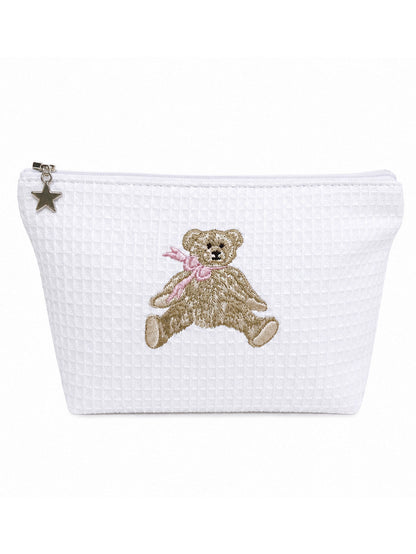 Cosmetic Bag (Small), Waffle Weave, Children's Designs