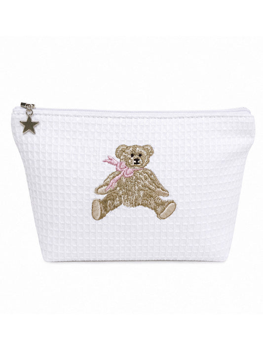 Cosmetic Bag (Small), Waffle Weave, Children's Designs