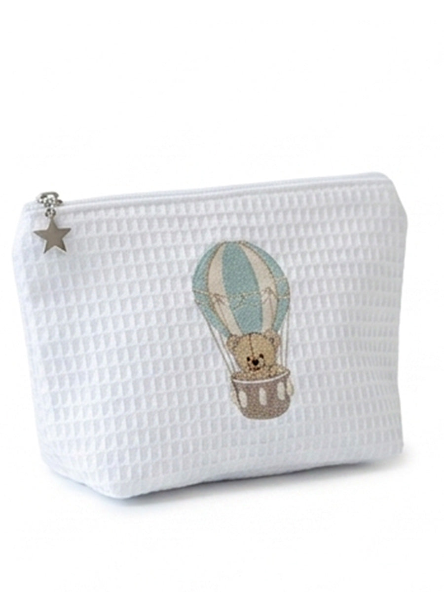 Cosmetic Bag (Small), Waffle Weave, Children's Designs