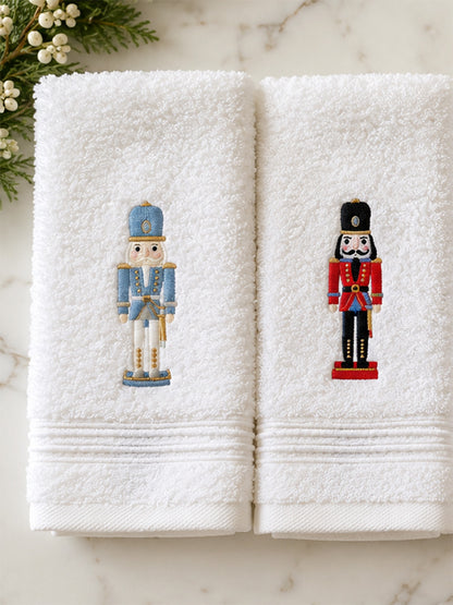 Guest Towel, Terry, Nutcracker