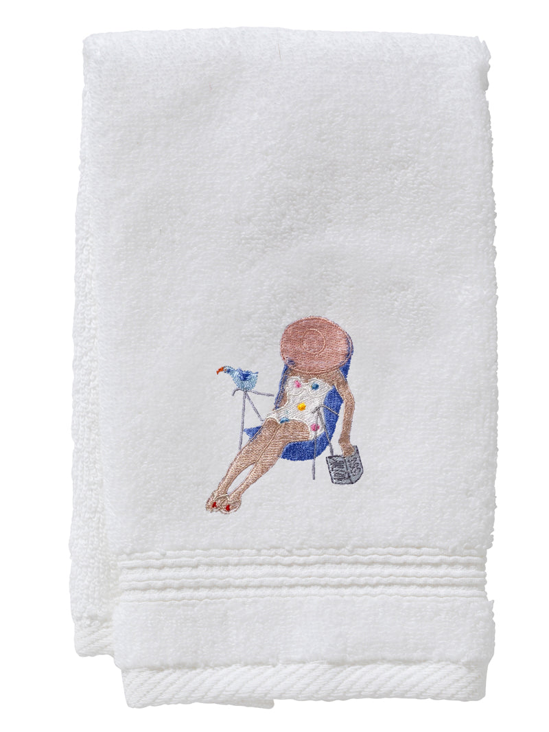Guest Towel, Terry, Coastal Designs