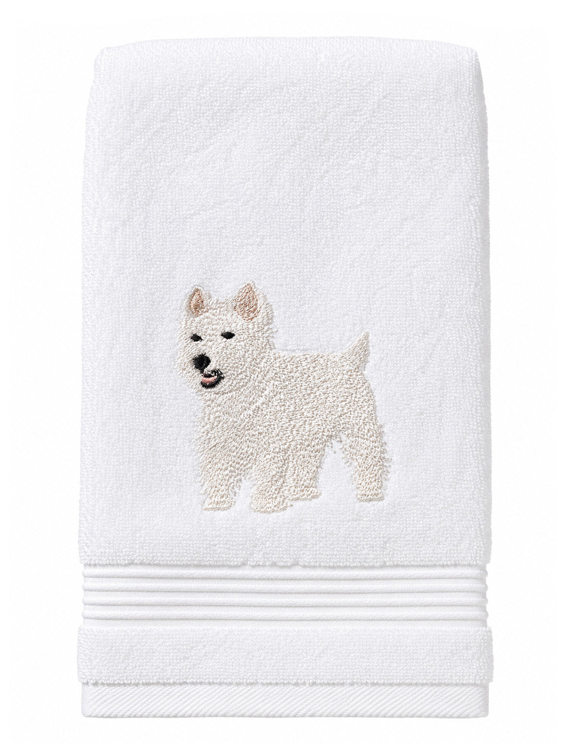 Guest Towel, Terry, Embroidered Animals