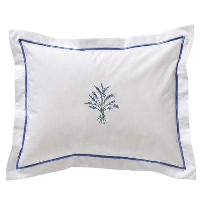 Boudoir Pillow Cover, Embroidered Botanical